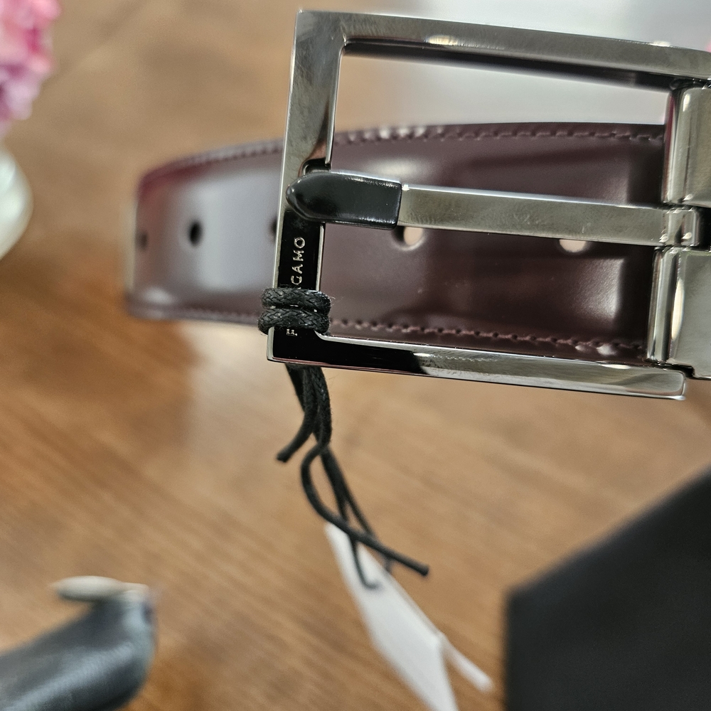 Salvatore Ferragamo Brown Leather Belt